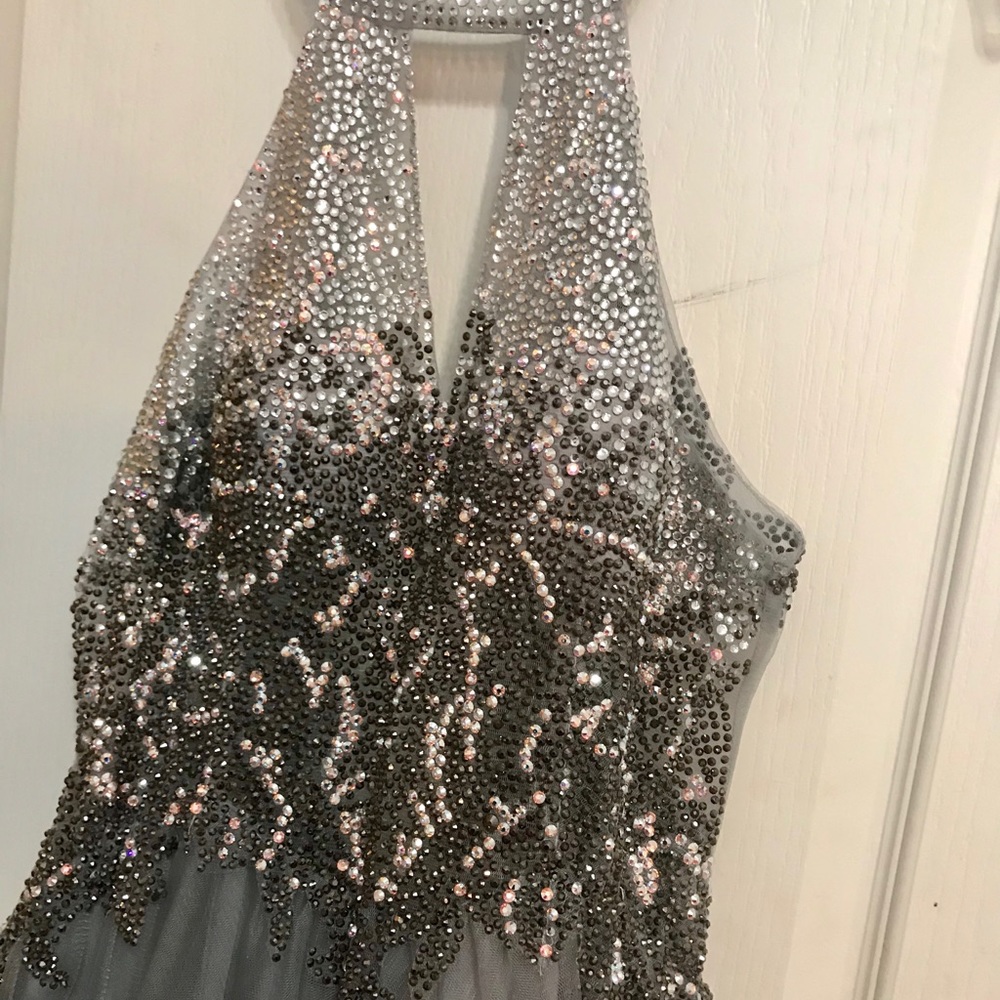Grey Prom/ Homecoming Dress